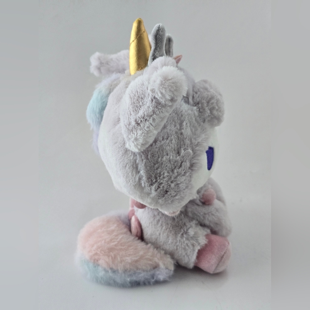 Sanrio Kuromi Unicorn Plush GUND 2023 NWT Kawaii Pastel Goth Stuffed Toy - Picture 5 of 8